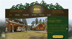 Desktop Screenshot of anglingproperties.com